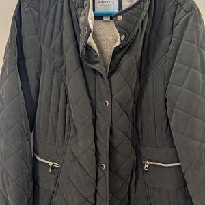 Nautica Women's Quilted Jacket - Green